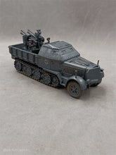 1/35 Half-Track Anti-Aircraft Vehicle Painted Finished Model